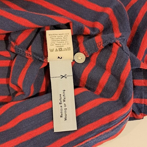 J. Crew men's large two button polo new with tag style 07646 - Picture 8 of 11